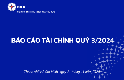 Báo cáo tài chính Quý 3 năm 2024