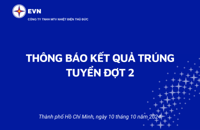 Thông báo Kết quả trúng tuyển kỳ tuyển dụng lao động năm 2024 đợt 2